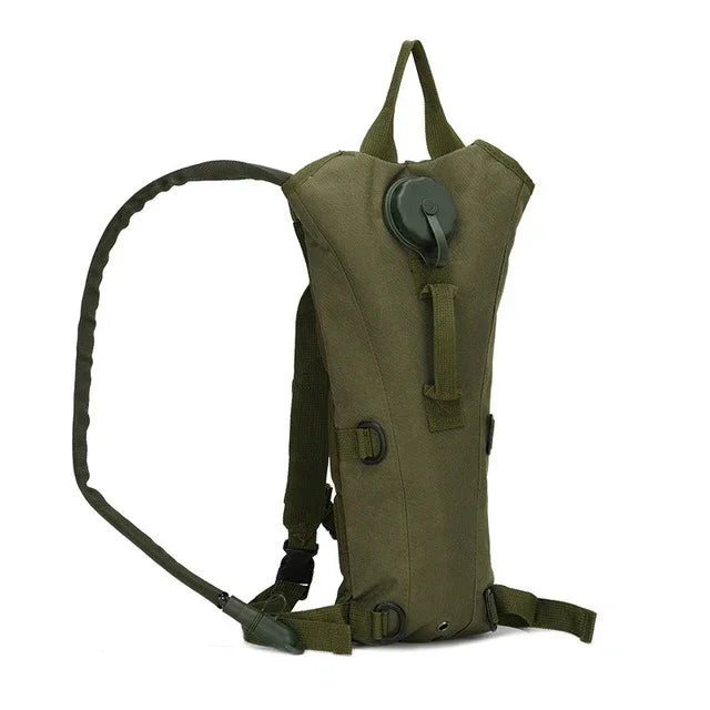 Saco de Água Militar Tático para Mochila de Hidratação, Bolsa de Água Camelbak de Nylon para Ciclismo, 3L