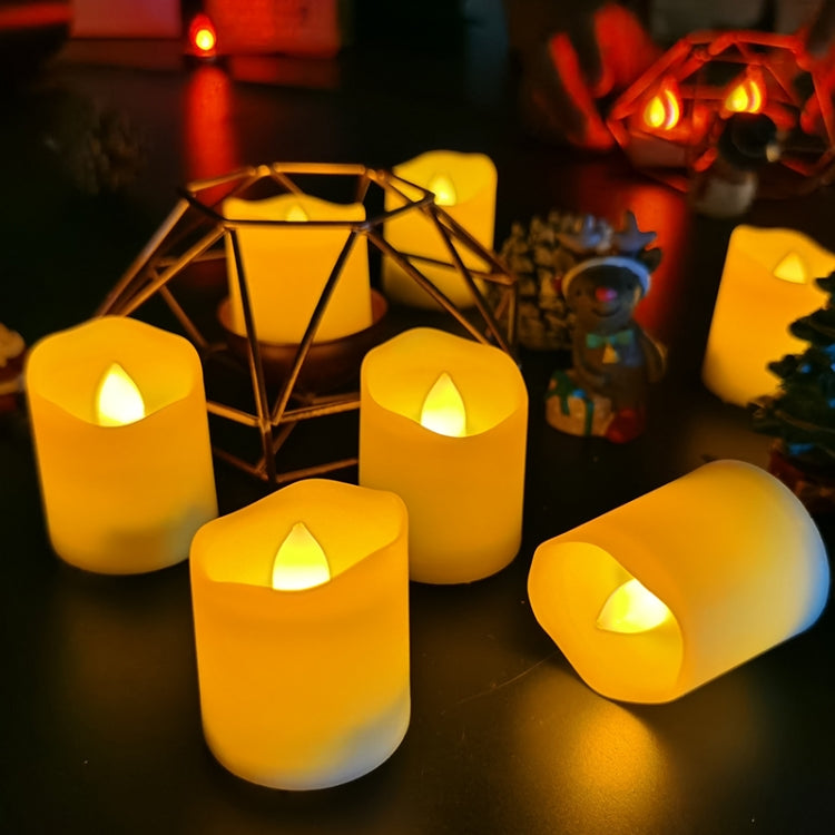 3 VELAS eletrónicas LED para decoração de aniversário, casamento e casa, suporte para velas, alimentadas a pilhas, tamanhos: 7,5 x 10 cm, 7,5 x 12,5 cm, 7,5 x 15 cm, 7,5 x 17,5 cm, 7,5 x 20 cm