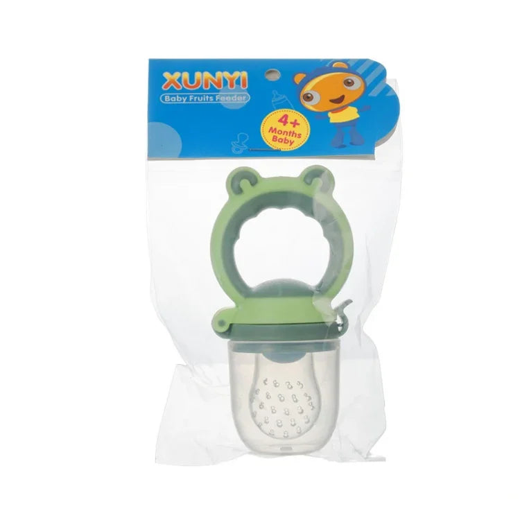 Baby Fruit And Vegetable Food Supplement Food Fruit Bite Bag, S Green, M Green, L Green, S Purple, M Purple, L Purple, S Blue, M Blue, L Blue, S Pink, M Pink, L Pink