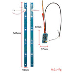 Placa BMS para trotinetes elétricas + kit de tira lateral para Xiaomi Mijia M365 Pro, placa BMS + tira lateral