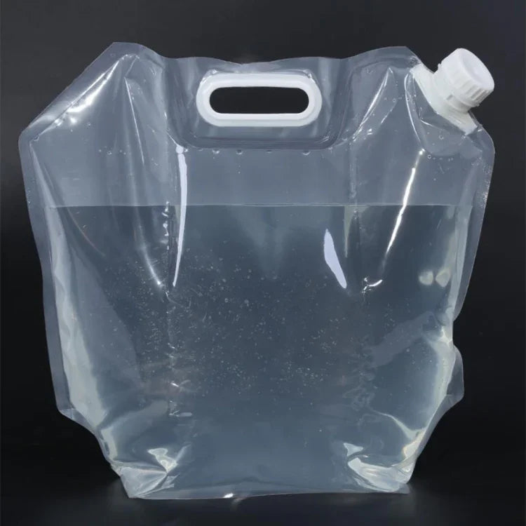Saco de Água Dobrável para Armazenamento de Água em Desporto ao Ar Livre, Balde de Água para Campismo, Caminhada, Piquenique, Transportador de Água, 5L, 10L, 15L