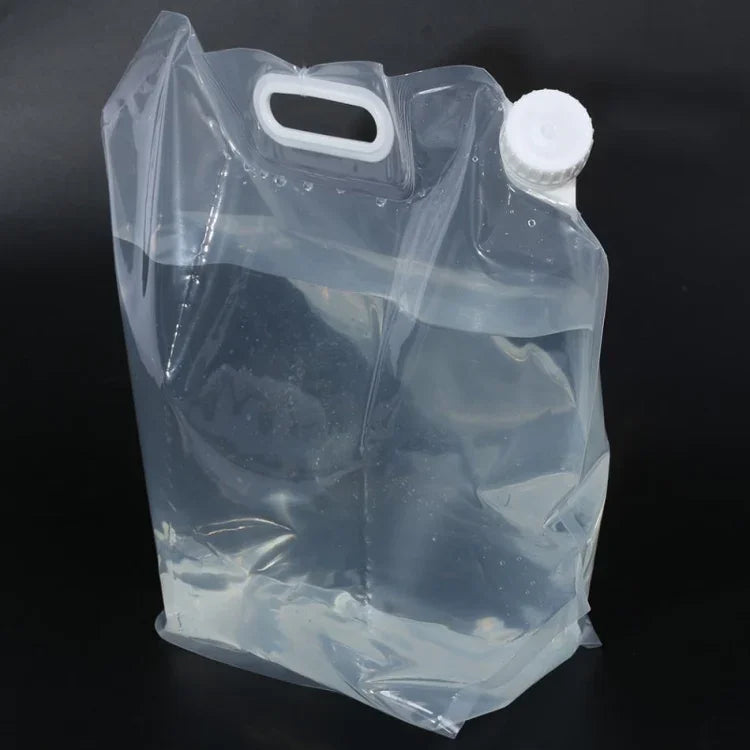 Saco de Água Dobrável para Armazenamento de Água em Desporto ao Ar Livre, Balde de Água para Campismo, Caminhada, Piquenique, Transportador de Água, 5L, 10L, 15L