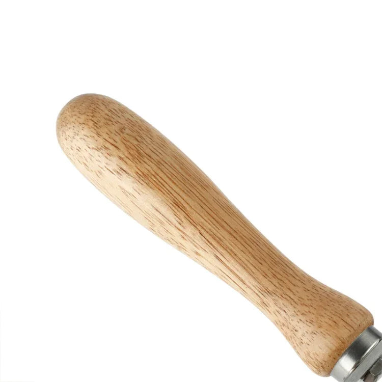 Rolo de Massa em Aço Inoxidável, Ferramenta para Pizza e Snacks, Perfurador de Pizza