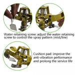 Rotating Lawn Sprinklers Zinc Alloy Gardens Agricultural Rocker Sprinklers, Rotating Lawn Sprinklers