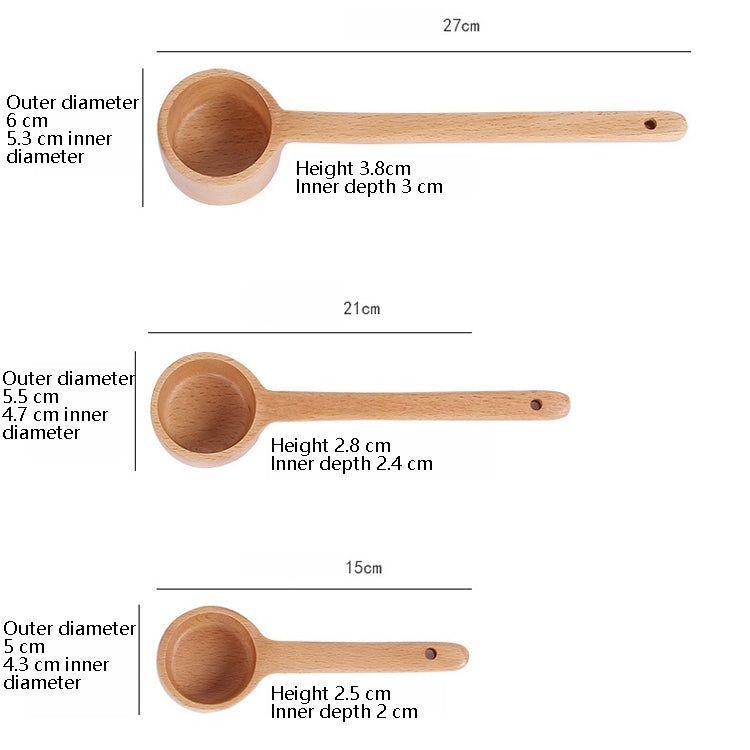 Colher de madeira com cabo longo para temperos, colher para sobremesa, café e chá com leite, colher pequena para temperos, colher média para temperos, colher grande para temperos