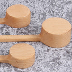 Colher de madeira com cabo longo para temperos, colher para sobremesa, café e chá com leite, colher pequena para temperos, colher média para temperos, colher grande para temperos