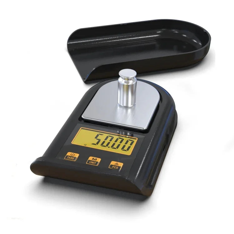 Balança de Bolso Palma 500g/0.01g Balança para Joias Balança para Chá Balança de Precisão para Cozinha e Pastelaria, 500g/0.01g