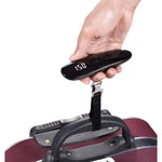 Balança Portátil para Bagagem 50kg/0,05kg, Balança para Mala, Balança Eletrónica de Mão para Encomendas Expressas, 50kg x 0,05kg