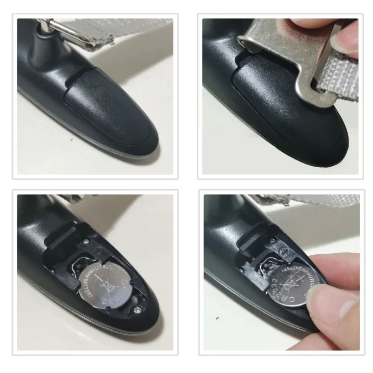 Balança Portátil para Bagagem 50kg/0,05kg, Balança para Mala, Balança Eletrónica de Mão para Encomendas Expressas, 50kg x 0,05kg