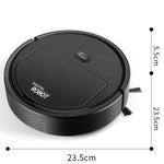 Robô de Limpeza Automático Inteligente para Casa com Carregamento, Especificação:, 3 em 1 (Preto), 3 em 1 (Branco), Preto, Branco