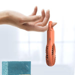 Ventoinha Portátil Pequena de Bolso, Recarregável, USB para Exterior com Luz de 7 Cores, Rosa, Verde Militar, Laranja