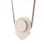 Ventoinha de Pescoço USB Mini H3 Preguiçosa para Estudantes, Exterior, Sem Hélices, Ventoinha Triangular, Branco, Rosa, Verde Militar