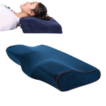 Almofada de Espuma de Memória em Forma de Borboleta Almofada para Pescoço de Recuperação Lenta Almofada Cervical de Cuidados de Saúde, 50x30x10x6cm, 62x34x12x6cm