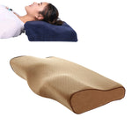 Almofada de Espuma de Memória em Forma de Borboleta Almofada para Pescoço de Recuperação Lenta Almofada Cervical de Cuidados de Saúde, 50x30x10x6cm, 62x34x12x6cm
