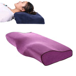 Almofada de Espuma de Memória em Forma de Borboleta Almofada para Pescoço de Recuperação Lenta Almofada Cervical de Cuidados de Saúde, 50x30x10x6cm, 62x34x12x6cm