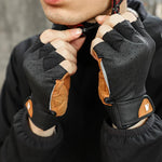 Luvas para motociclista WEST BIKING YP0211196, dedo curto, absorção de choque, antiderrapantes, equipamento de condução, S, M, L, XL