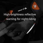 Luvas para motociclista WEST BIKING YP0211196, dedo curto, absorção de choque, antiderrapantes, equipamento de condução, S, M, L, XL