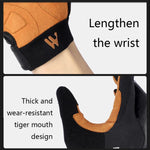 Luvas para motociclista WEST BIKING YP0211197, dedo completo, absorção de choque, antiderrapantes, equipamento de condução, S, M, L, XL