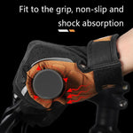 Luvas para motociclista WEST BIKING YP0211197, dedo completo, absorção de choque, antiderrapantes, equipamento de condução, S, M, L, XL