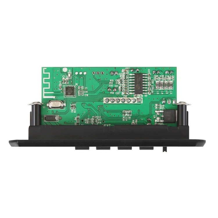 Placa de Decodificação MP3 com Amplificador de Potência e Pasta 12V com Placa Principal de Gravação de Chamadas com Bluetooth, Placa de Decodificação MP3
