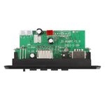 Placa de Decodificação MP3 com Amplificador de Potência e Pasta 12V com Placa Principal de Gravação de Chamadas com Bluetooth, Placa de Decodificação MP3