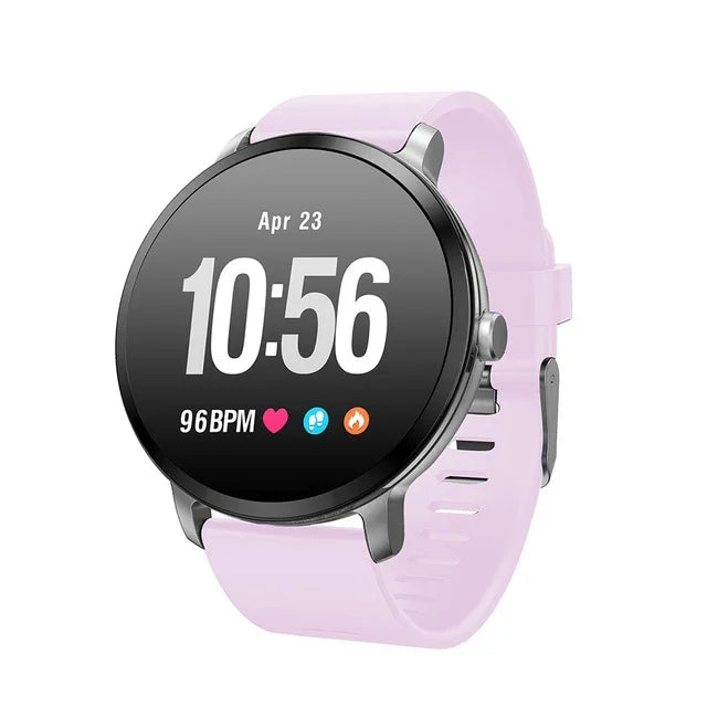 V11 Smartwatch Monitor de Frequência Cardíaca e Pressão Arterial em Tempo Real Modo Multidesportivo Luz Respiratória Smartwatch para Android IOS
