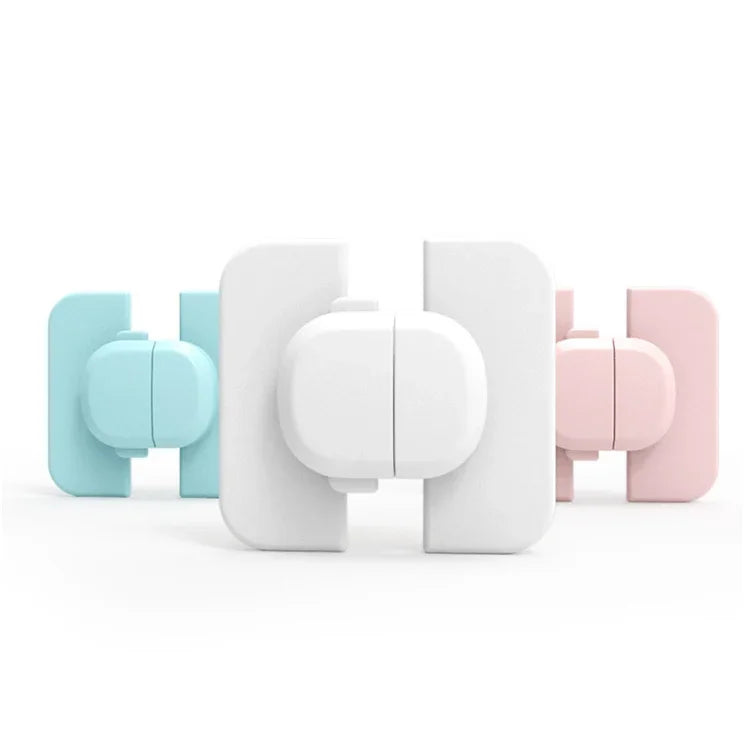 5 PCS Fecho de Segurança para Dispensador de Água de Frigorífico para Bebé, Produtos de Segurança para Bebé, Azul, Rosa, Branco