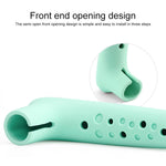 Protetor de Puxador de Porta em Silicone para Crianças, Protetor Anti-Colisão, Creme, Verde Claro, Rosa, Castanho