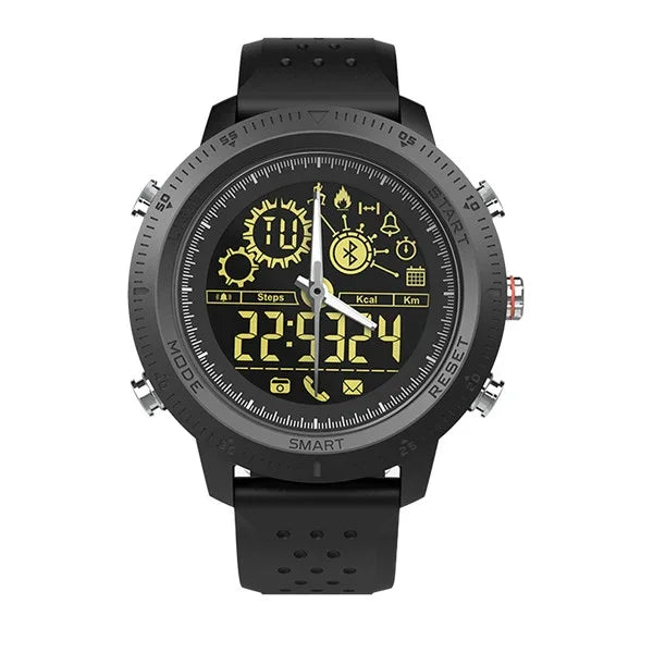 NX02 Smartwatch Desportivo IP67 à Prova de Água Suporte Rastreador de Calorias Pedómetro Smartwatch Cronómetro Lembrete de Chamadas e SMS
