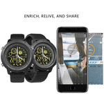 NX02 Smartwatch Desportivo IP67 à Prova de Água Suporte Rastreador de Calorias Pedómetro Smartwatch Cronómetro Lembrete de Chamadas e SMS