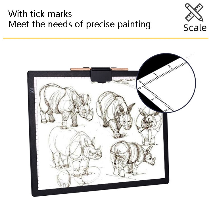Estação de Cópia LED Absoluta Magnética A3-D36 Proteção Suave para os Olhos Quadro de Caligrafia e Cópia de Pintura