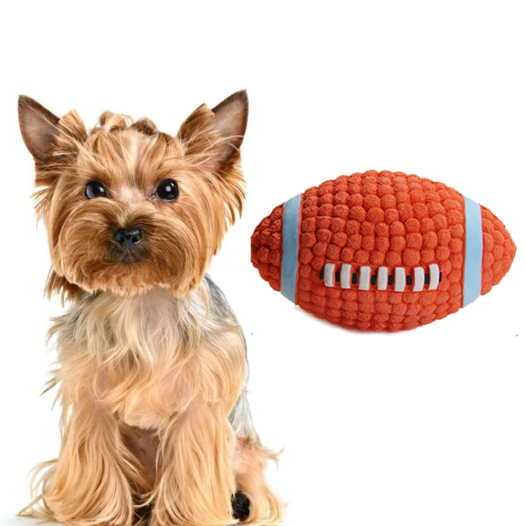 Brinquedo para Cão Bola de Látex com Som para Mordida Brinquedos para Animais, Bola de Voleibol Grande, Bola de Ténis Grande, Rugby Grande