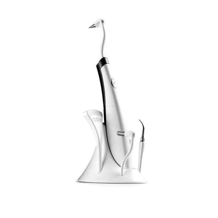 2319-S-51 Escalador Sónico Doméstico Portátil, Ferramenta de Cuidados Dentários, Instrumento de Limpeza Dentária, Branco, Azul, Preto
