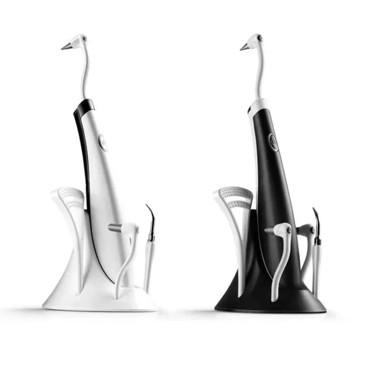 2319-S-51 Escalador Sónico Doméstico Portátil, Ferramenta de Cuidados Dentários, Instrumento de Limpeza Dentária, Branco, Azul, Preto