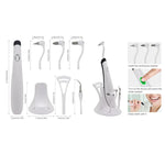2319-S-51 Escalador Sónico Doméstico Portátil, Ferramenta de Cuidados Dentários, Instrumento de Limpeza Dentária, Branco, Azul, Preto