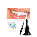 2319-S-51 Escalador Sónico Doméstico Portátil, Ferramenta de Cuidados Dentários, Instrumento de Limpeza Dentária, Branco, Azul, Preto