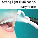 2319-S-51 Escalador Sónico Doméstico Portátil, Ferramenta de Cuidados Dentários, Instrumento de Limpeza Dentária, Branco, Azul, Preto