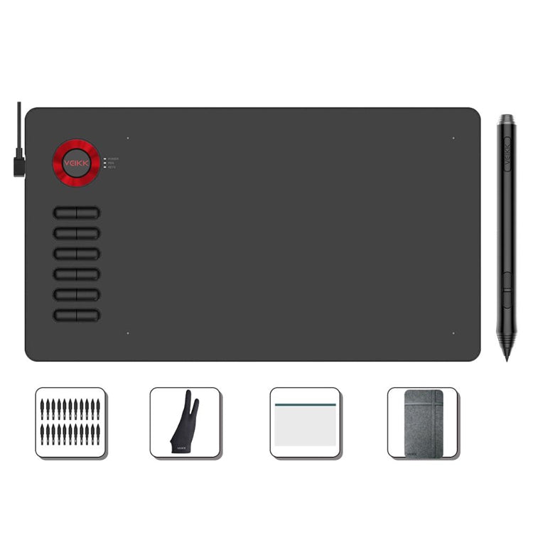 VEIKK VK640 Mesa Digital Quadro de Pintura Eletrónico Pintado à Mão, VK640