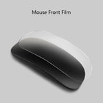 4 autocolantes protetores para rato para Apple Magic Trackpad 2, película frontal para rato, película frontal + película traseira para rato, película traseira para rato