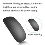 4 autocolantes protetores para rato para Apple Magic Trackpad 2, película frontal para rato, película frontal + película traseira para rato, película traseira para rato