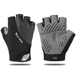 Luvas para ciclismo em montanha WEST BIKING YP0211210, dedo curto, respiráveis e antiderrapantes, equipamento de condução, M, L, XL