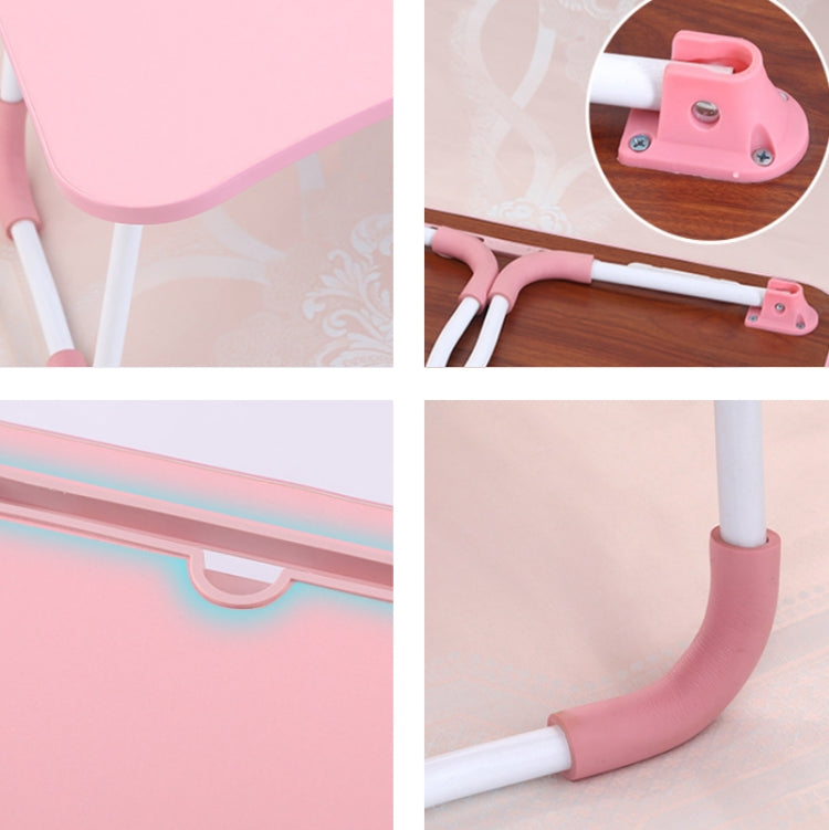Secretária dobrável USB para computador com ventoinha e lâmpada, tamanho: 60x40x28cm, preto frio, rosa adolescente, azul céu, bordo branco, nogueira, verde proteção ocular