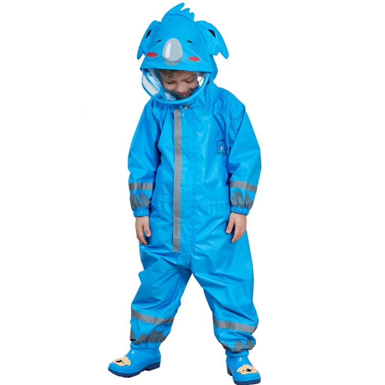 Capa de Chuva Infantil de Uma Peça para Rapazes e Raparigas Poncho Leve com Capuz, S, L, M