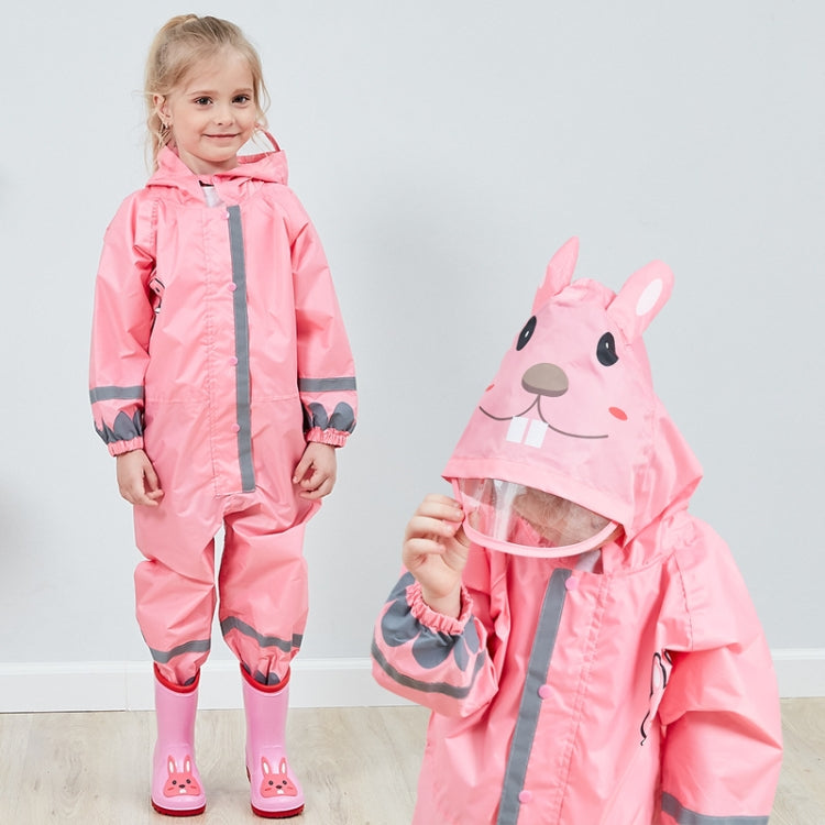 Capa de Chuva Infantil de Uma Peça para Rapazes e Raparigas Poncho Leve com Capuz, S, L, M