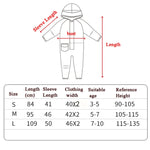 Capa de Chuva Infantil de Uma Peça para Rapazes e Raparigas Poncho Leve com Capuz, S, L, M
