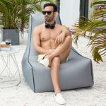 Sofá Insuflável BB1082, Cama Insuflável Dobrável Portátil para Exterior, Tamanho:, 70 x 65 x 60cm, 85 x 80 x 75cm, 100 x 90 x 80cm
