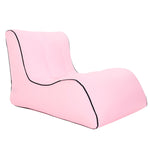 Sofá Insuflável Dobrável Portátil BB1803, Assento Insuflável Simples para Exterior, 70 x 60 x 55cm, 90 x 70 x 65cm, 100 x 80 x 70cm