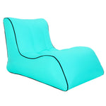 Sofá Insuflável Dobrável Portátil BB1803, Assento Insuflável Simples para Exterior, 70 x 60 x 55cm, 90 x 70 x 65cm, 100 x 80 x 70cm