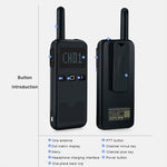 Walkie Talkie Mini Portátil KSUN X-30 M2 para Exterior Entrega de Cor Aleatória