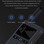 Walkie Talkie Mini Portátil KSUN X-30 M2 para Exterior Entrega de Cor Aleatória